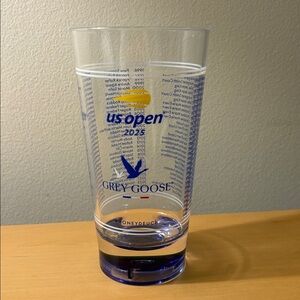 US Open 2025 Glass